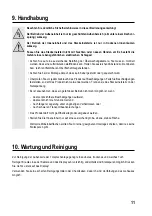 Preview for 11 page of Conrad Electronic 61 05 83 Operating Instructions Manual