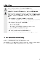 Preview for 23 page of Conrad Electronic 61 05 83 Operating Instructions Manual