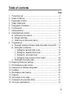 Preview for 4 page of Conrad Electronic 623020 Operating Instructions Manual