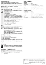 Preview for 8 page of Conrad Electronic 64 64 43 Operating Instructions Manual