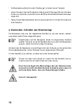 Preview for 14 page of Conrad Electronic 646240 Operating Instructions Manual