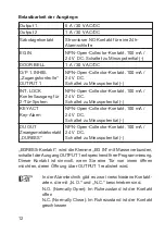 Предварительный просмотр 12 страницы Conrad Electronic 75 10 74 Operating Instructions Manual