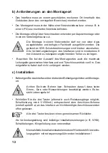 Предварительный просмотр 12 страницы Conrad Electronic 75 13 70 Operating Instructions Manual