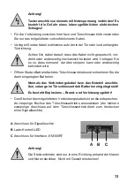 Предварительный просмотр 13 страницы Conrad Electronic 75 13 70 Operating Instructions Manual