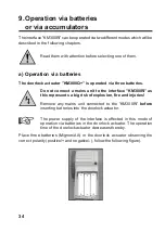 Предварительный просмотр 34 страницы Conrad Electronic 75 13 70 Operating Instructions Manual