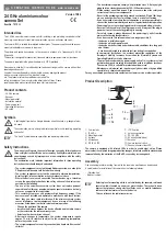 Предварительный просмотр 3 страницы Conrad Electronic 751533 Operating Instructions Manual