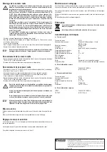 Предварительный просмотр 6 страницы Conrad Electronic 751533 Operating Instructions Manual