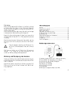 Preview for 12 page of Conrad Electronic 85 01 34 Operating Instructions Manual