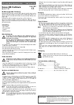 Conrad Electronic 87 11 99 Operating Instructions preview