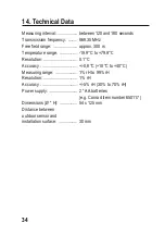 Preview for 34 page of Conrad Electronic ASH888 Operating Instructions Manual