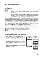 Preview for 17 page of Conrad Electronic DV322 Operating Instructions Manual