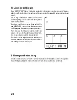 Preview for 26 page of Conrad Electronic DV322 Operating Instructions Manual