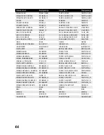 Preview for 44 page of Conrad Electronic DV322 Operating Instructions Manual