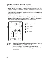 Preview for 62 page of Conrad Electronic DV322 Operating Instructions Manual