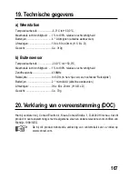 Preview for 167 page of Conrad Electronic DV322 Operating Instructions Manual