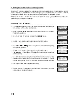 Preview for 74 page of Conrad Electronic FAZ 3000-PIR-2 Operating Instructions Manual