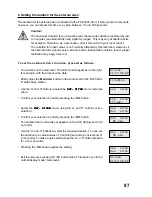 Preview for 87 page of Conrad Electronic FAZ 3000-PIR-2 Operating Instructions Manual