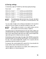 Preview for 11 page of Conrad Electronic FS20 S4 Operating Instructions Manual