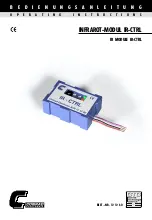 Conrad Electronic IR-CTRL Operating Instructions Manual preview