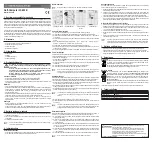 Conrad Electronic JS-202B Operating Instructions preview