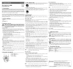 Preview for 3 page of Conrad Electronic JS-9004 Operating Instructions