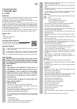 Предварительный просмотр 3 страницы Conrad Electronic KE-P002 Operating Instructions Manual