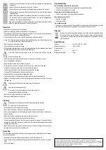 Предварительный просмотр 4 страницы Conrad Electronic KE-P002 Operating Instructions Manual