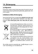 Preview for 19 page of Conrad Electronic KeyMatic KM300FG Operating Instructions Manual