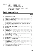 Preview for 39 page of Conrad Electronic KeyMatic KM300FG Operating Instructions Manual