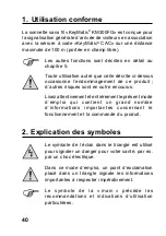 Preview for 40 page of Conrad Electronic KeyMatic KM300FG Operating Instructions Manual