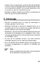 Preview for 47 page of Conrad Electronic KeyMatic KM300FG Operating Instructions Manual