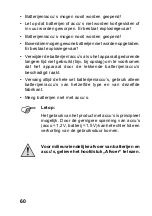 Preview for 60 page of Conrad Electronic KeyMatic KM300FG Operating Instructions Manual