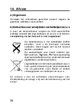 Preview for 70 page of Conrad Electronic KeyMatic KM300FG Operating Instructions Manual