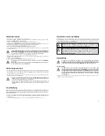 Предварительный просмотр 10 страницы Conrad Electronic ML 6 Operating Instructions Manual