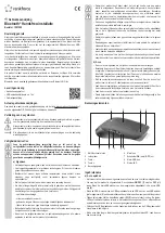 Предварительный просмотр 7 страницы Conrad Electronic Renkforce 1581258 Operating Instructions Manual