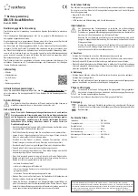 Preview for 1 page of Conrad Electronic Renkforce DM-518 Operating Instructions