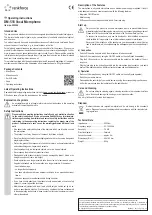 Preview for 2 page of Conrad Electronic Renkforce DM-518 Operating Instructions