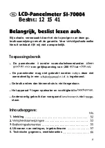 Preview for 51 page of Conrad Electronic SI-7004 Operating Instructions Manual