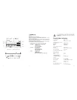 Preview for 2 page of Conrad Electronic SM-3090/2 Operating Instructions Manual