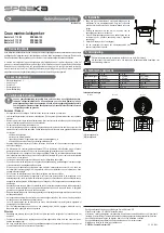 Preview for 4 page of Conrad Electronic Speaka 130 Operating Instructions