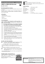 Conrad 1 00 01 83 Operating Instructions preview