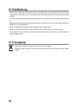 Preview for 18 page of Conrad 1047016 Operating Instructions Manual