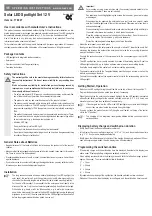 Preview for 3 page of Conrad 11 04 27 Operating Instructions Manual