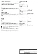 Preview for 6 page of Conrad 110419 Operating Instructions Manual