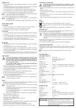 Предварительный просмотр 6 страницы Conrad 1168455 Operating Instructions Manual