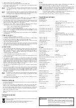 Preview for 9 page of Conrad 1218294 Operating Instructions Manual