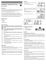 Предварительный просмотр 3 страницы Conrad 1230928 Operating Instructions Manual