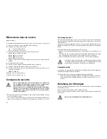 Предварительный просмотр 9 страницы Conrad 12V/1000W Operating Instructions Manual