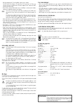 Preview for 8 page of Conrad 1337846 Operating Instructions Manual