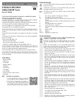 Предварительный просмотр 1 страницы Conrad 1386326 Operating Instructions Manual